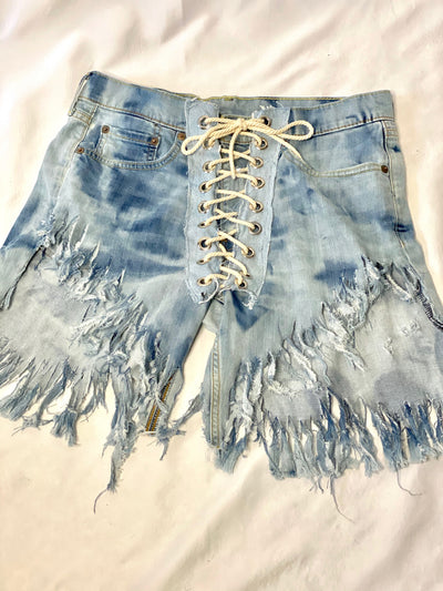 STRING ME UP Fringe Levis ARE HERE