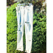 Levis Vintage Upcycled Sustainable Fashion Festival Boho Denim Jeans